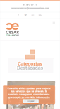 Mobile Screenshot of cesarceramicas.com